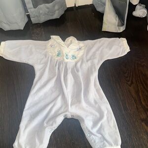 Baby Dior Bodysuit in Light Blue